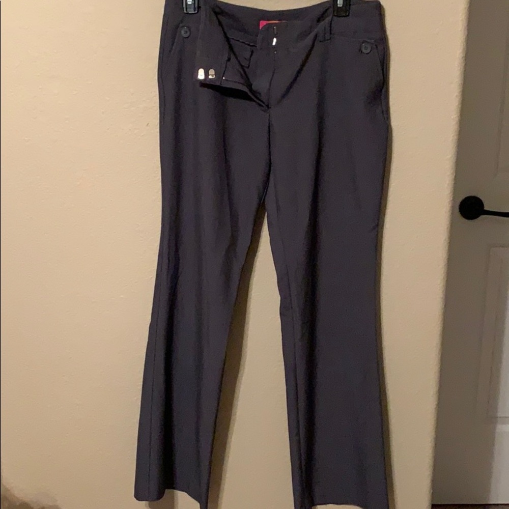 Gray dress pants